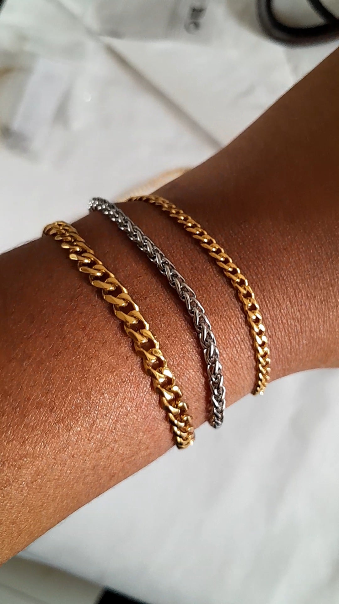 Stainless steel bracelets