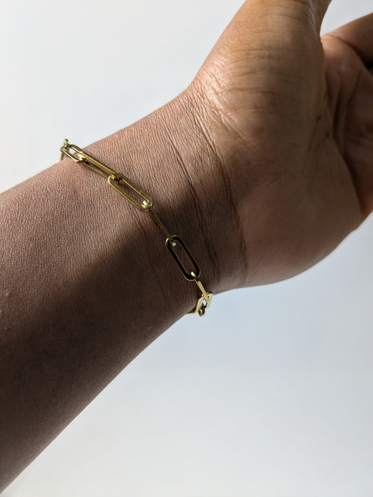 Paper Clip Bracelet